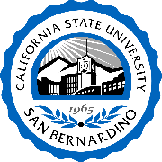 California State University, San Bernardino Logo